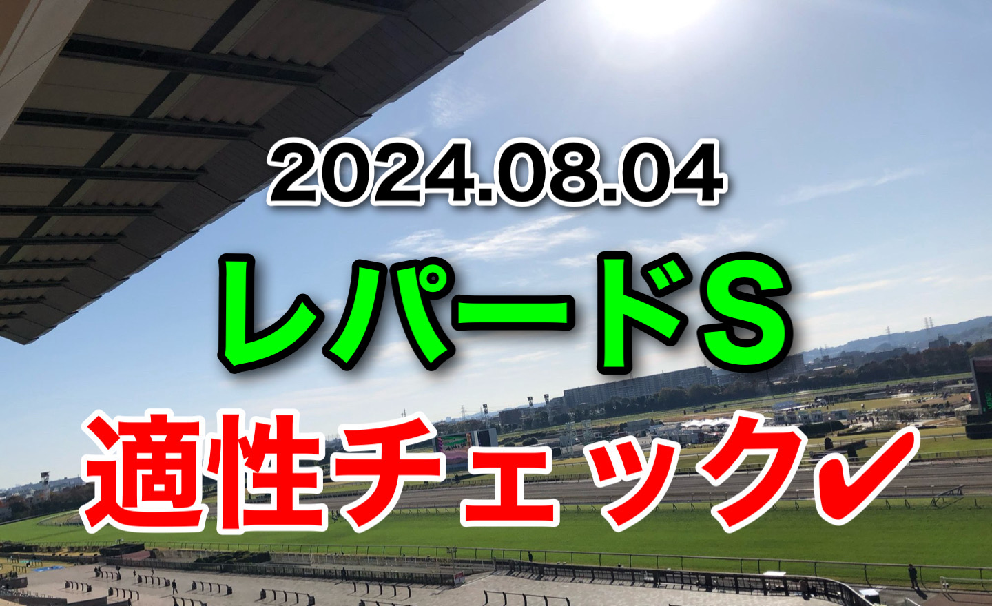 レパードS 2024 出走馬　適性　診断　血統　傾向　評価