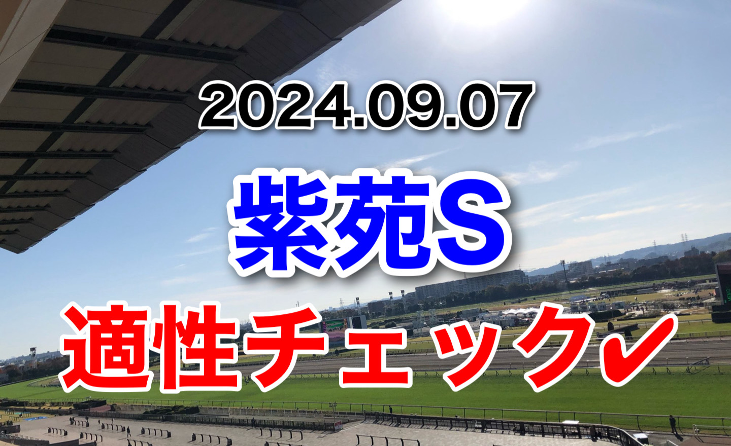 紫苑S 2024 出走馬　適性　診断　血統　傾向　評価